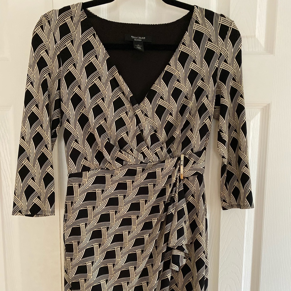 White House | Black Market Faux Wrap Dress